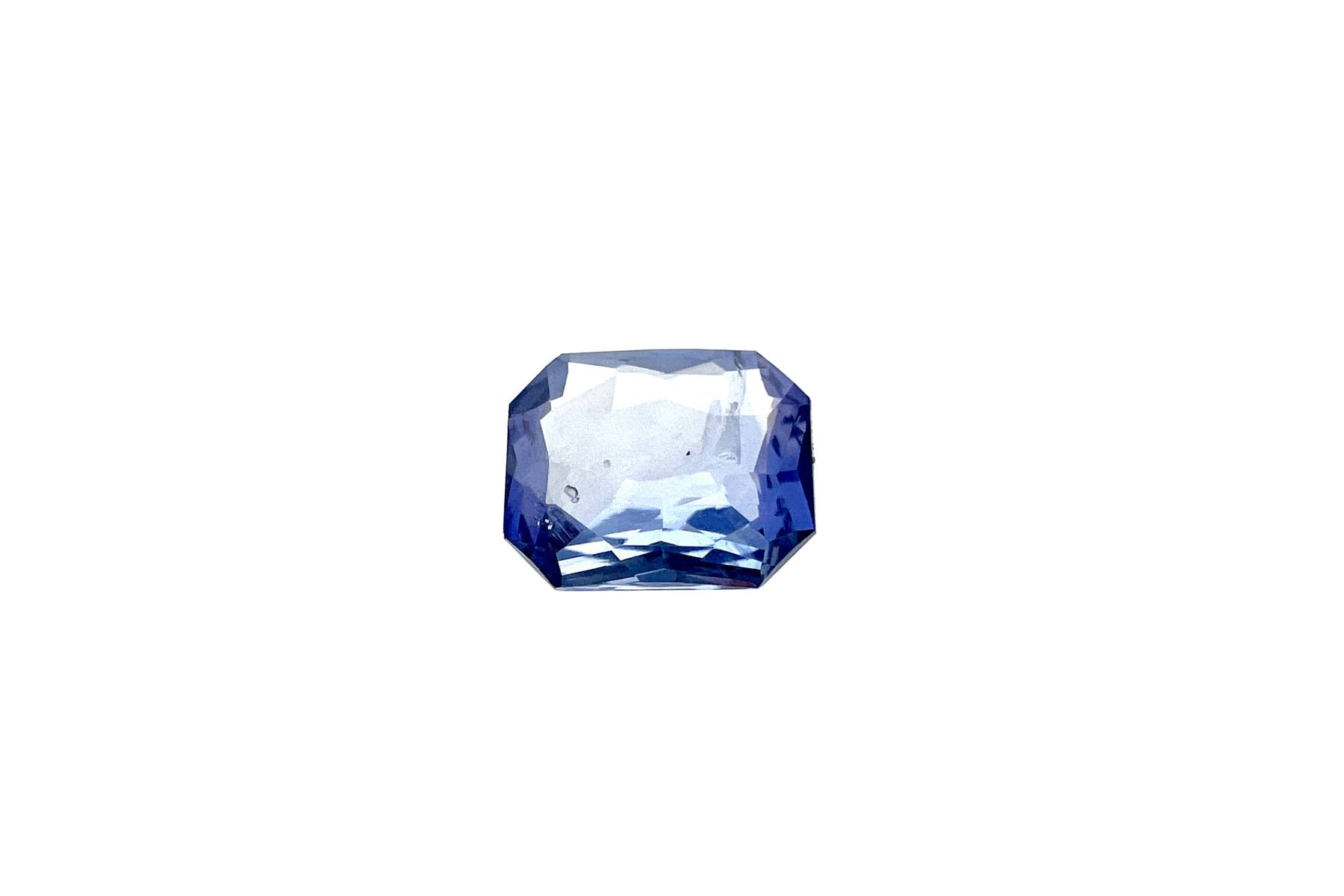 1.117 Carat Blue Sapphire