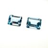 6.767 Carat Aquamarine pair