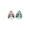 27.541 Carat Aquamarine Morganite Pair
