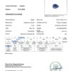 025 Carat Blue Sapphire