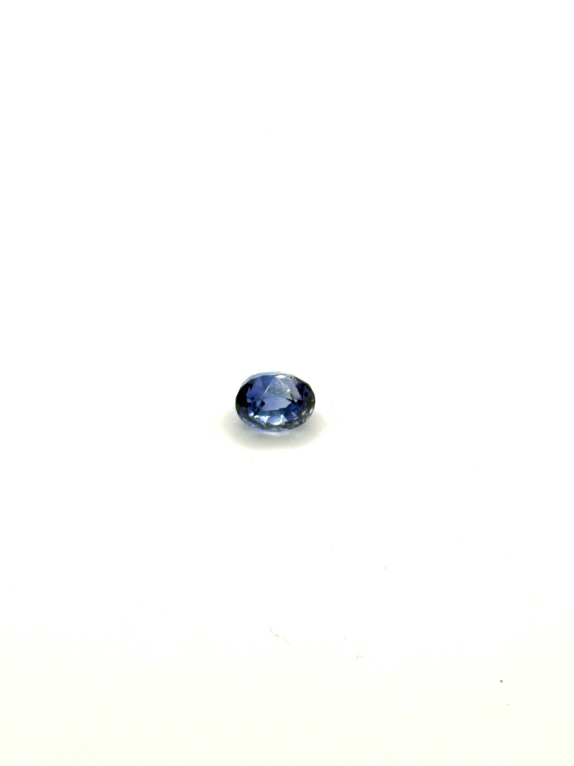3.433 Carat Blue Sapphire