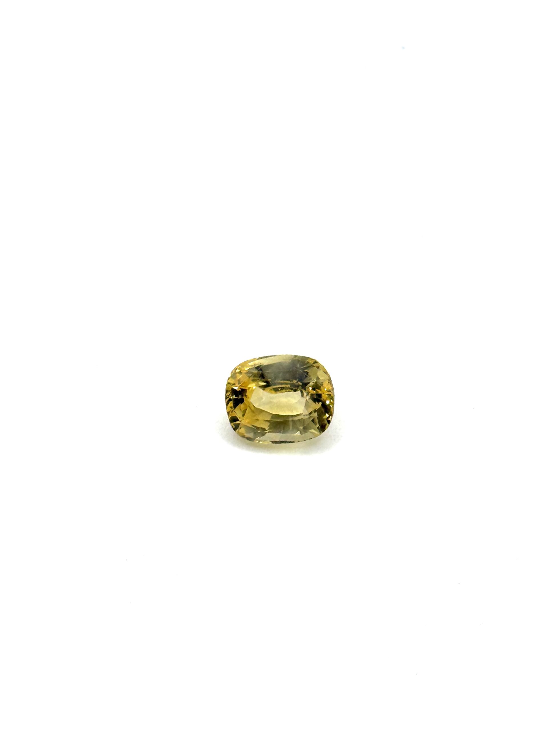 10.096 Carat Yellow Sapphire