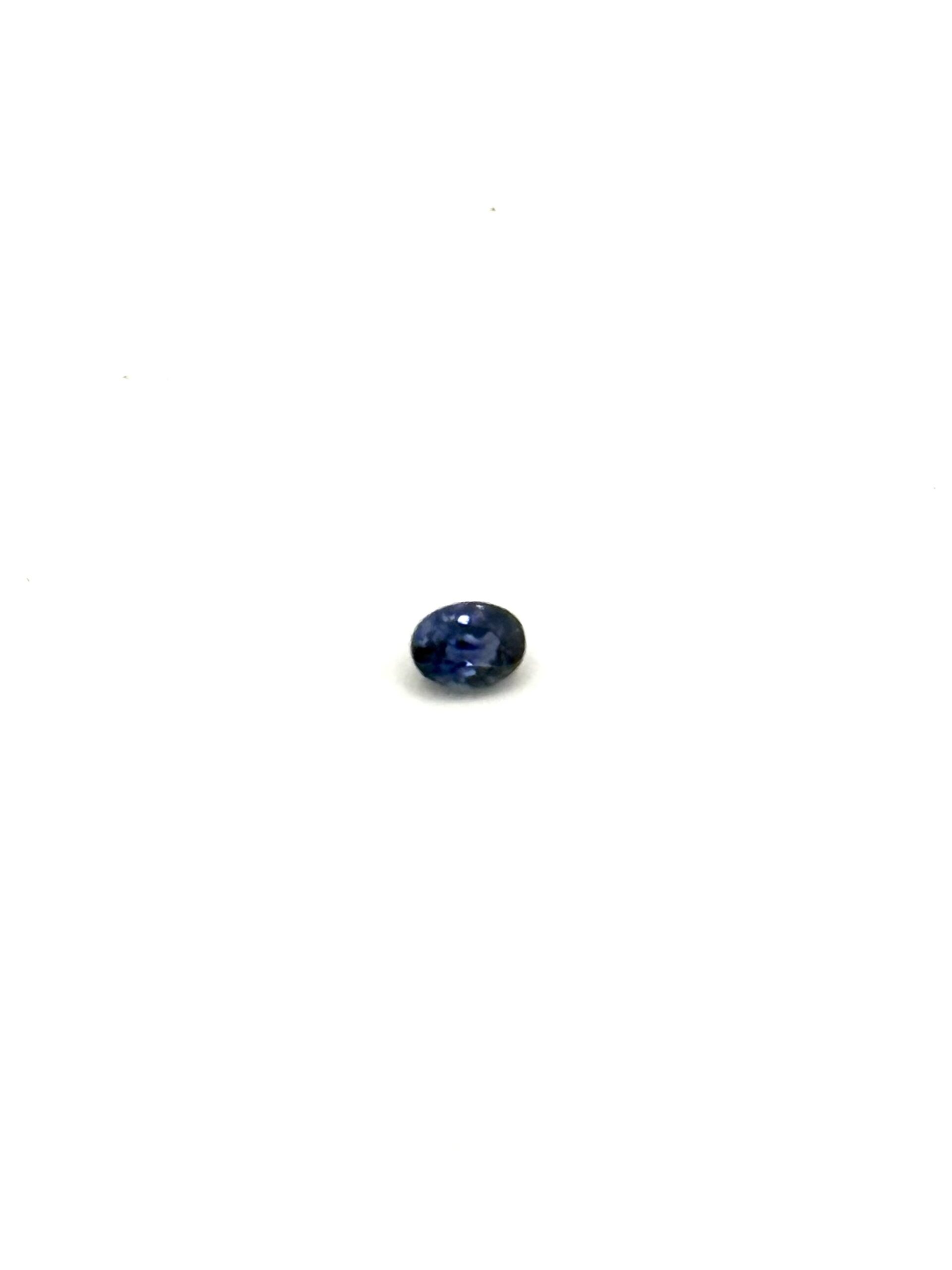 1.073 Carat Blue Sapphire